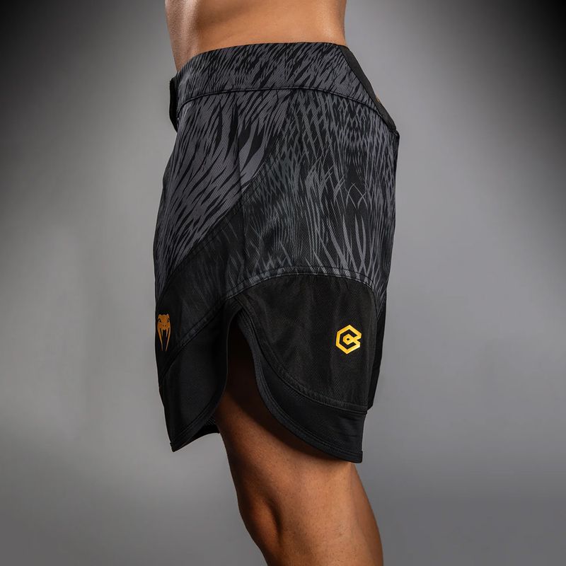 Spodenki treningowe męskie Venum x Chimaev Fightshorts black/grey 6