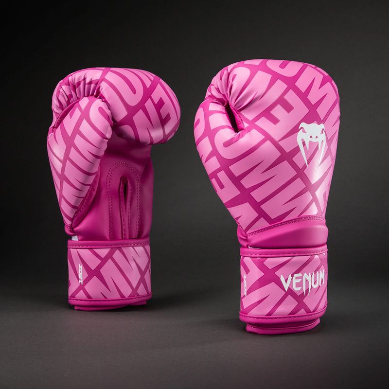 Rękawice bokserskie Venum Contender 1.5 XT 3D Boxing candy pink/white 2