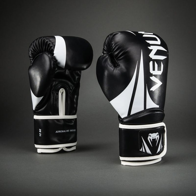 Rękawice bokserskie Venum Challenger 2.5 Boxing black/white 2