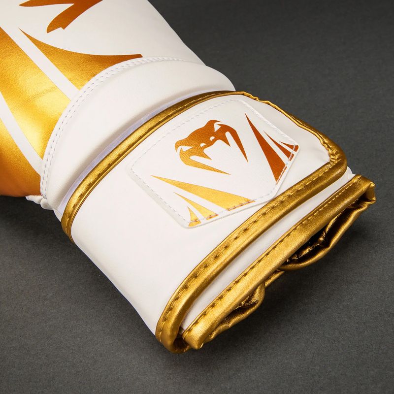 Rękawice bokserskie Venum Challenger 2.5 Boxing white/gold 4