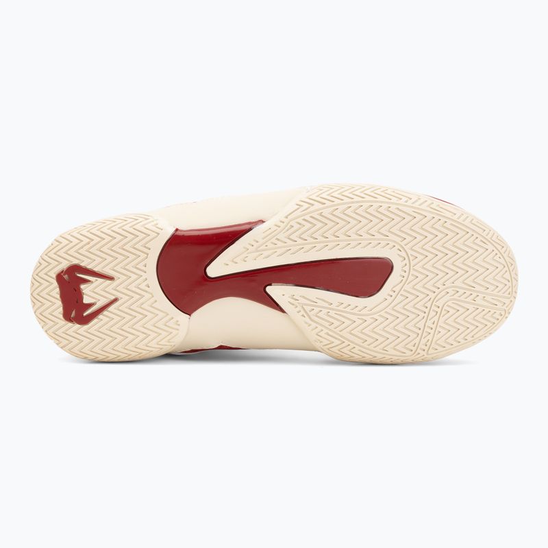 Buty bokserskie męskie Venum Contender Boxing ruby red/ivory 4