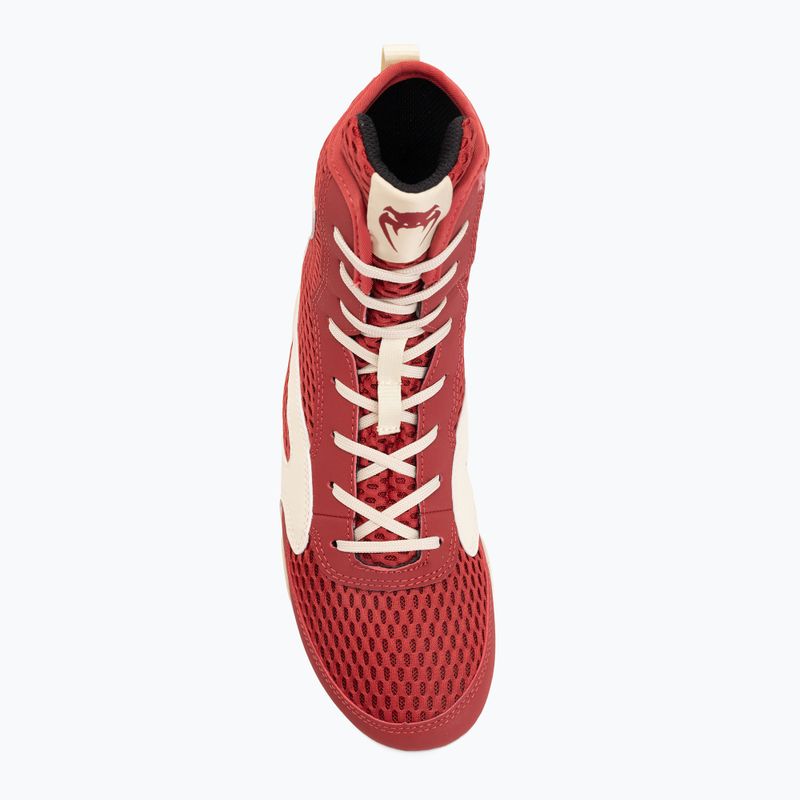 Buty bokserskie męskie Venum Contender Boxing ruby red/ivory 5