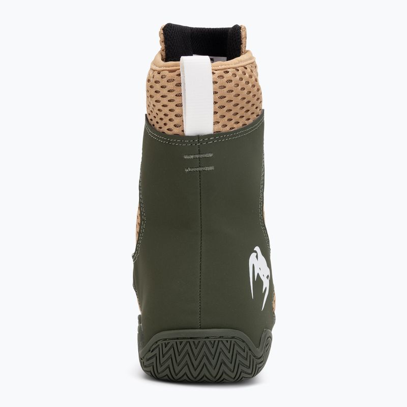 Buty bokserskie męskie Venum Contender Boxing military green/sand 6