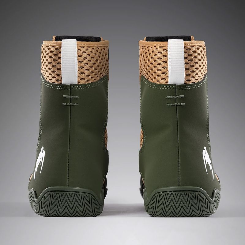 Buty bokserskie męskie Venum Contender Boxing military green/sand 8