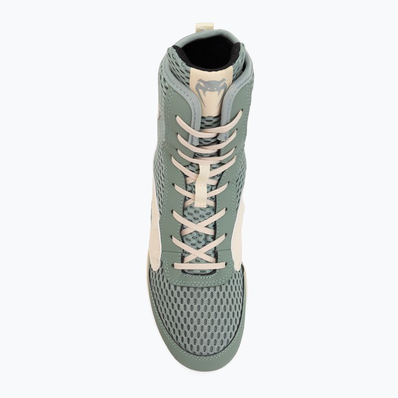 Buty bokserskie męskie Venum Contender Boxing aqua green/ivory 5