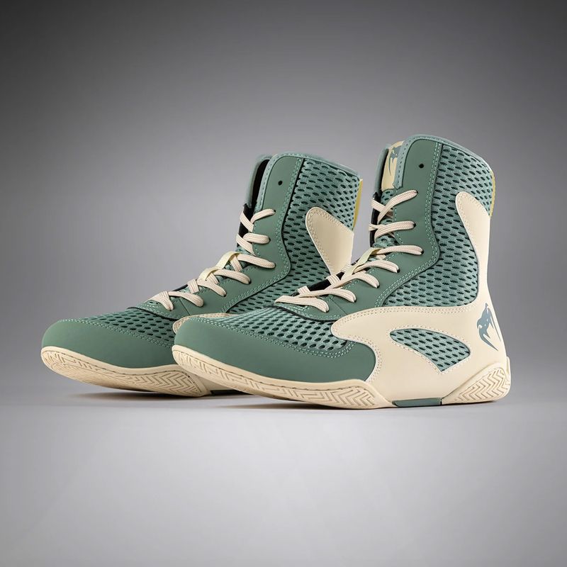 Buty bokserskie męskie Venum Contender Boxing aqua green/ivory 8