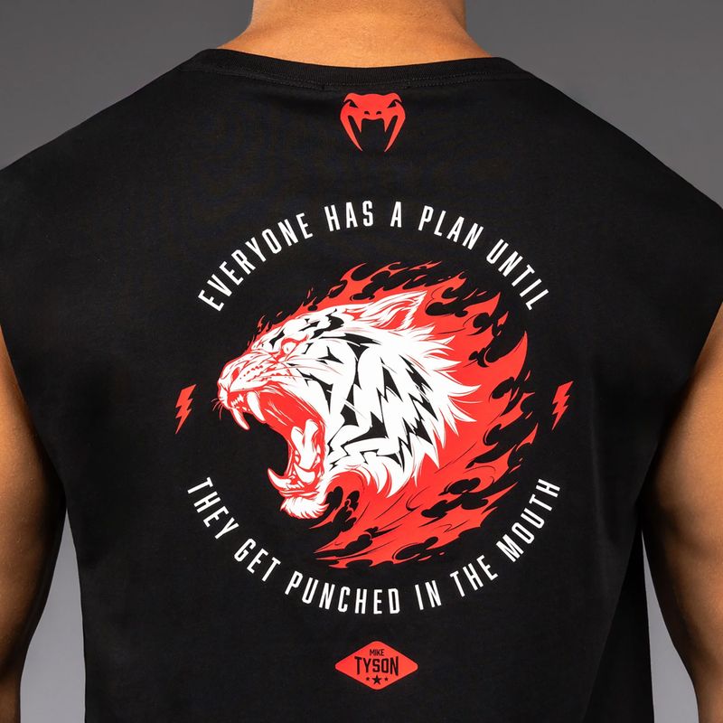 Koszulka męska Venum x Mike Tyson Tiger Sleeveless deep black 5