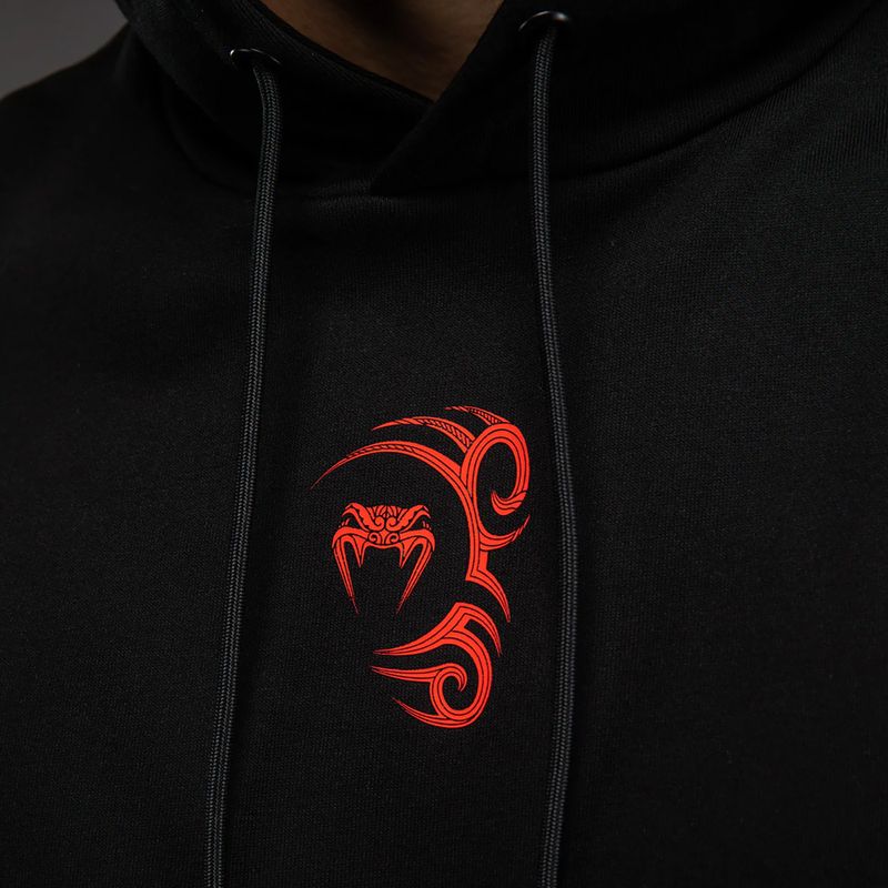 Bluza męska Venum x Mike Tyson Tiger Sleeveless Hoodie deep black/intense red 5