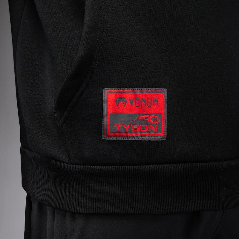 Bluza męska Venum x Mike Tyson Tiger Hoodie deep black/intense red 6