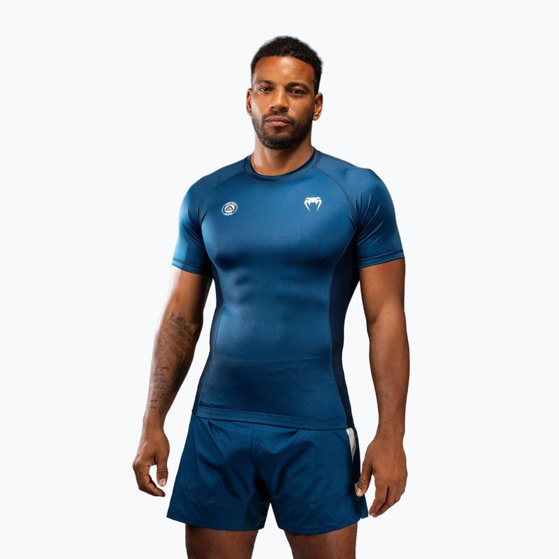 Rashguard męski Venum Roger Gracie Academy blue