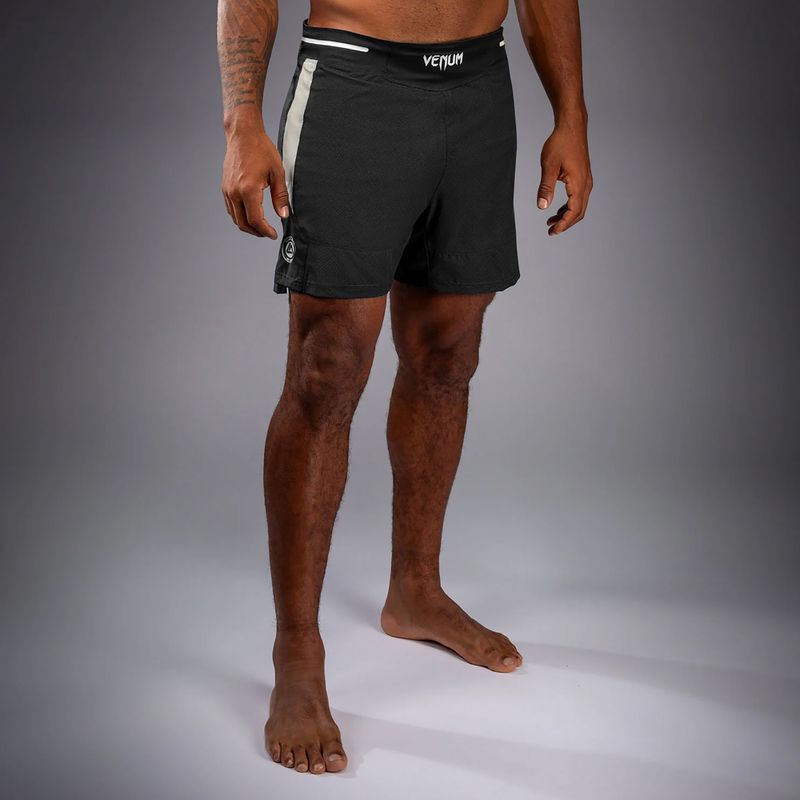 Spodenki treningowe męskie Venum Roger Gracie Academy Fightshorts black 3