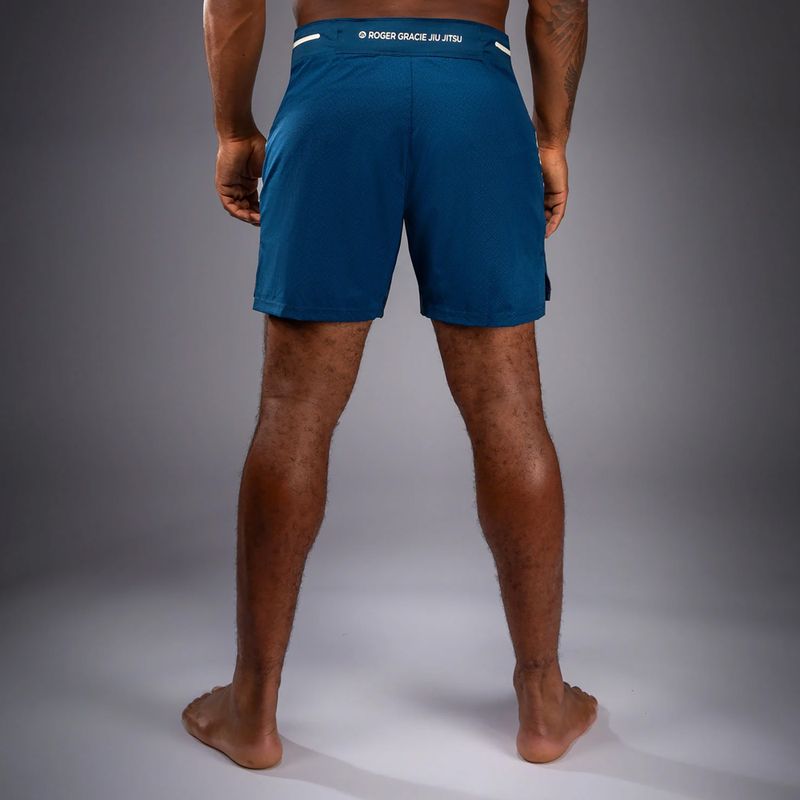 Spodenki treningowe męskie Venum Roger Gracie Academy Fightshorts blue 2