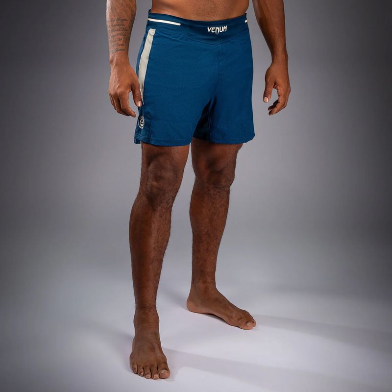 Spodenki treningowe męskie Venum Roger Gracie Academy Fightshorts blue 3