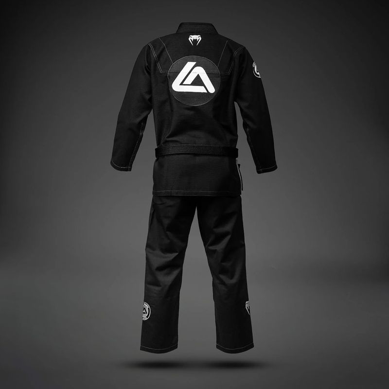 GI do brazylijskiego jiu-jitsu Venum Roger Gracie Academy BJJ black 2