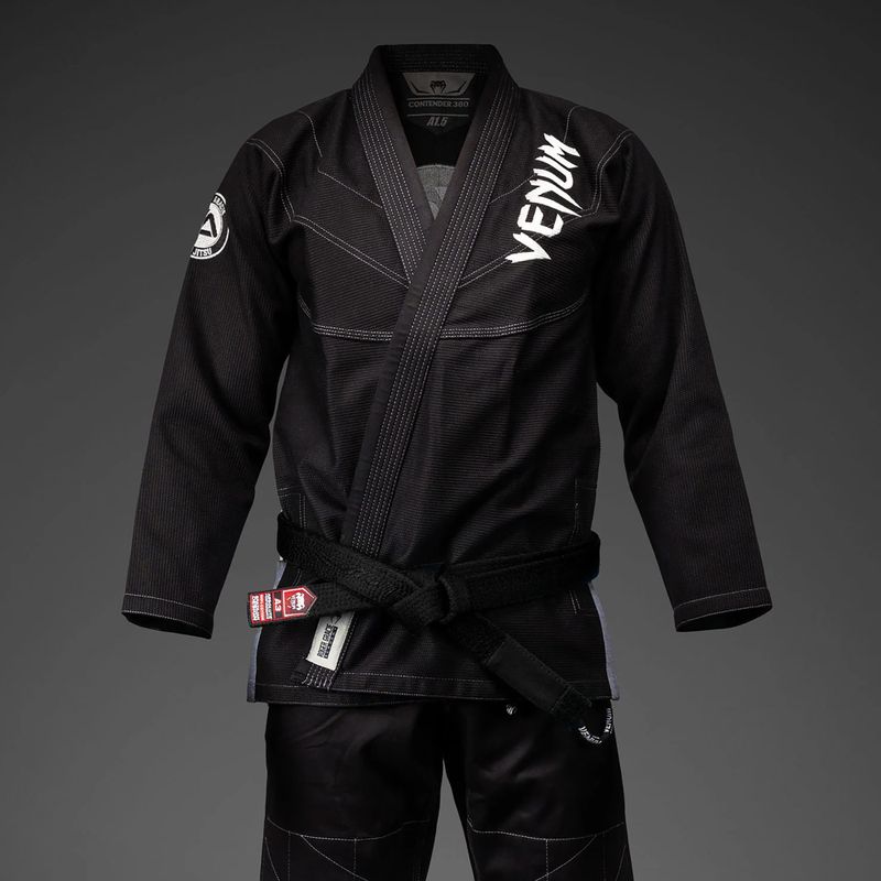 GI do brazylijskiego jiu-jitsu Venum Roger Gracie Academy BJJ black 3
