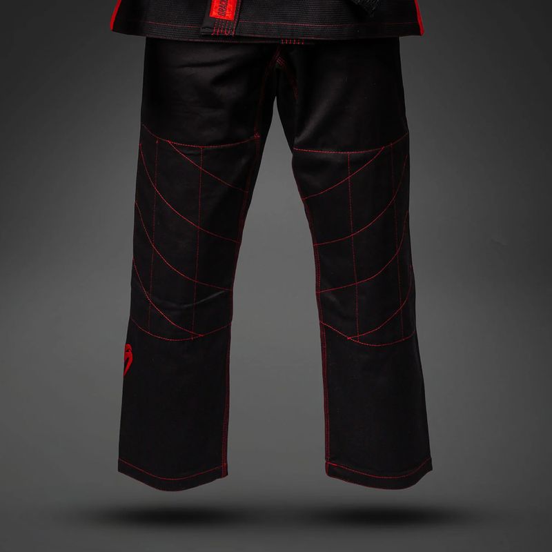 GI do brazylijskiego jiu-jitsu Venum Roger Gracie Academy BJJ black/red 6