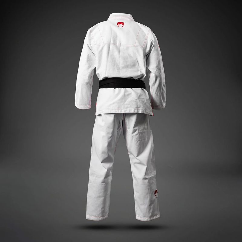GI do brazylijskiego jiu-jitsu Venum Roger Gracie Academy BJJ white/red 2