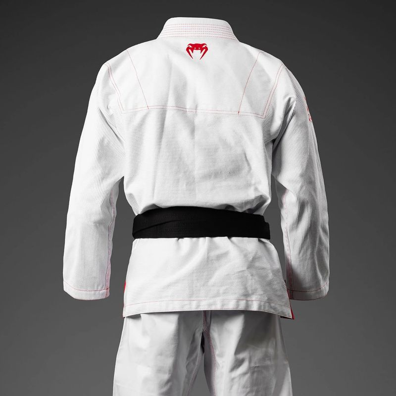 GI do brazylijskiego jiu-jitsu Venum Roger Gracie Academy BJJ white/red 4