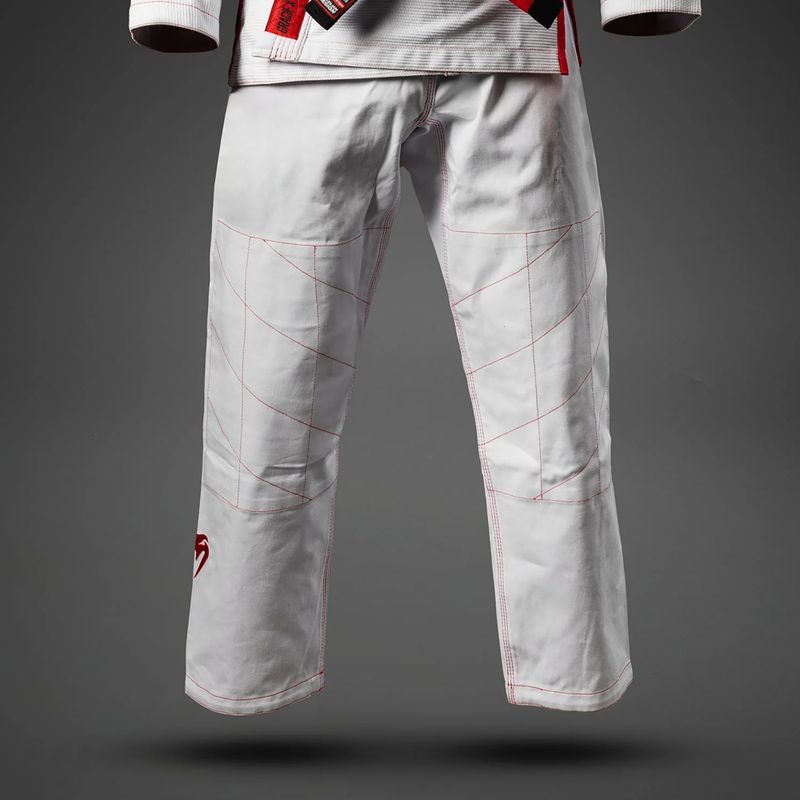 GI do brazylijskiego jiu-jitsu Venum Roger Gracie Academy BJJ white/red 5