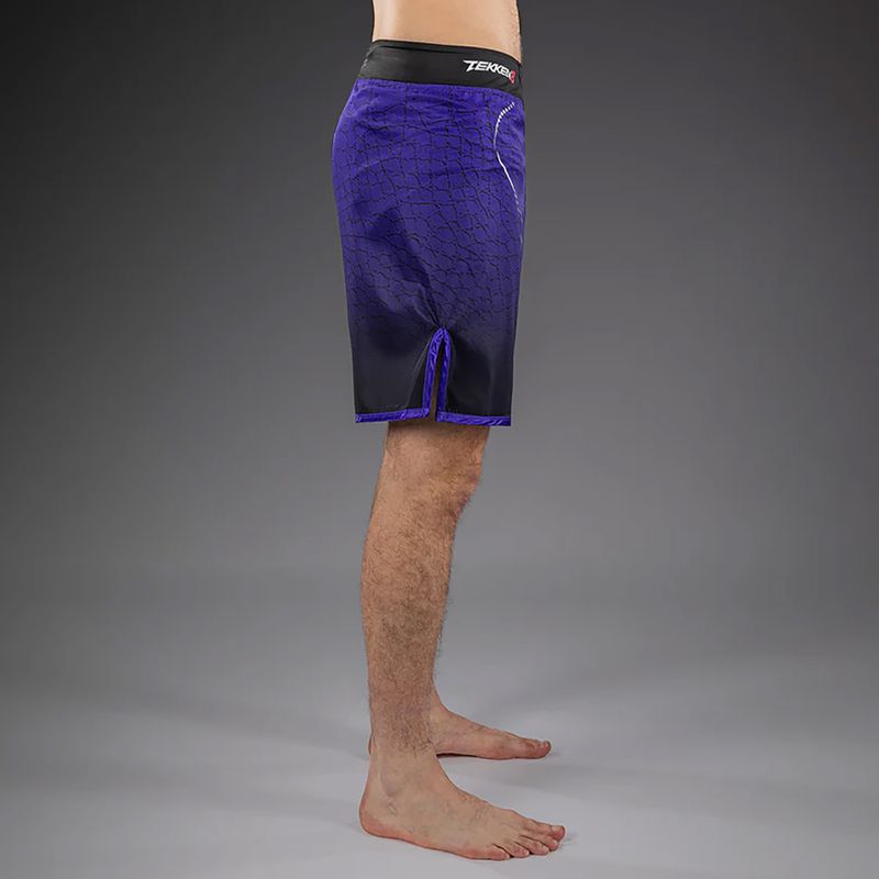 Spodenki treningowe męskie Venum x TEKKEN 8 Kazuya Fight black purple 3