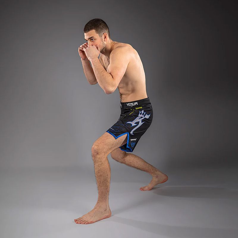 Spodenki treningowe męskie Venum x TEKKEN 8 King Fight black/yellow 2
