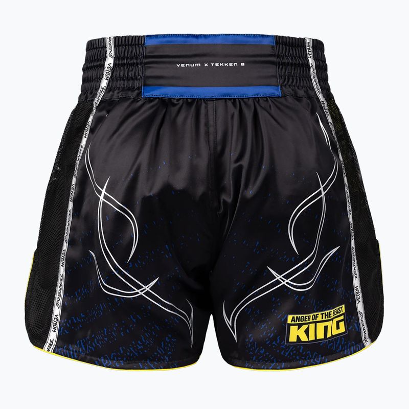 Spodenki treningowe męskie Venum x TEKKEN 8 King Muay Thai black/yellow 2