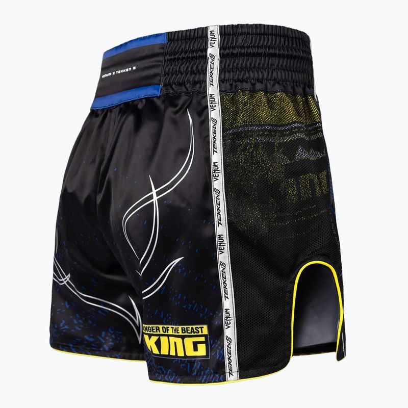 Spodenki treningowe męskie Venum x TEKKEN 8 King Muay Thai black/yellow 4