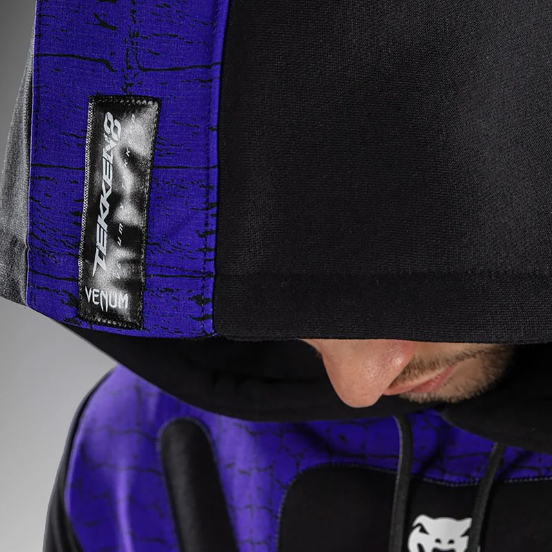 Bluza męska Venum x TEKKEN 8 Kazuya Pullover Hoodie black/purple 5