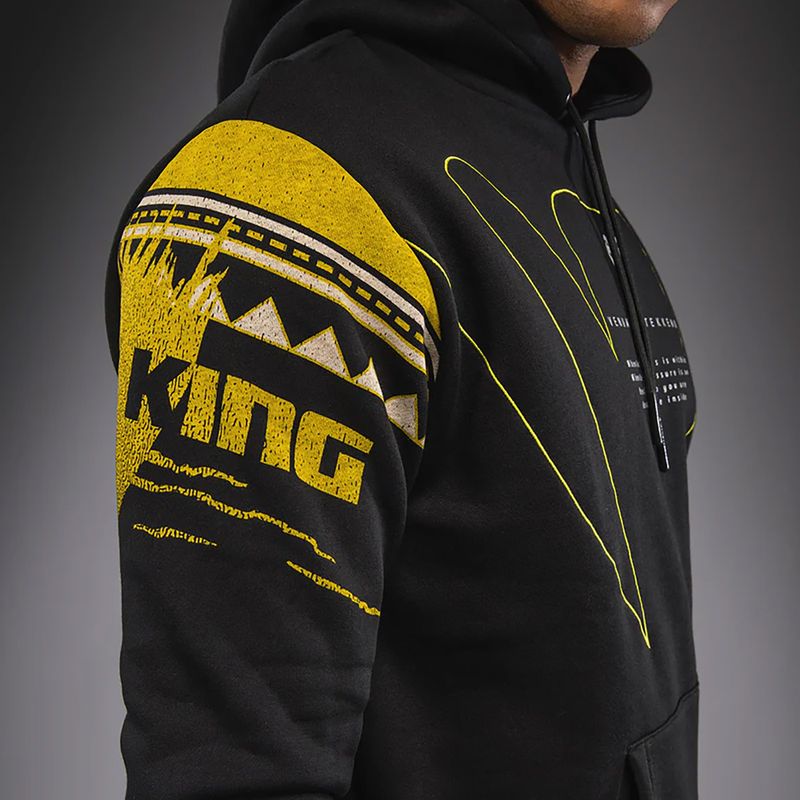 Bluza męska Venum x TEKKEN 8 King Pullover Hoodie black/yellow 6
