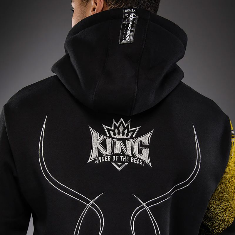 Bluza męska Venum x TEKKEN 8 King Pullover Hoodie black/yellow 7