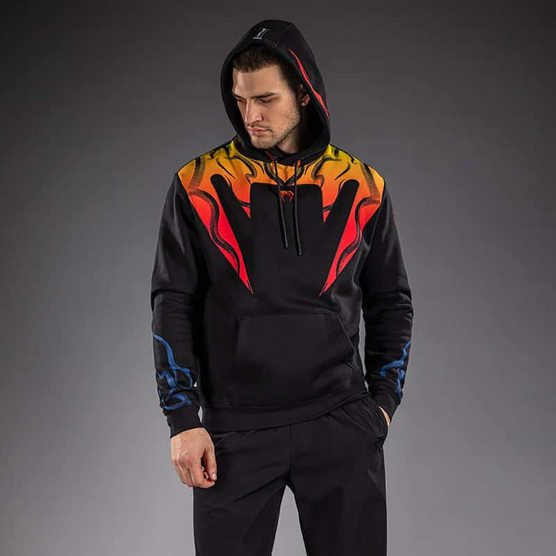 Bluza męska Venum x TEKKEN 8 Yoshimitsu Pullover Hoodie black/orange 3