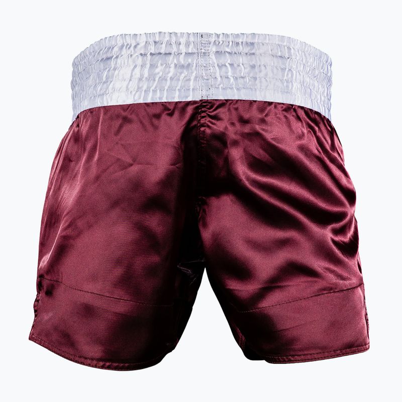 Spodenki treningowe męskie Venum Classic Muay Thai burgundy 2