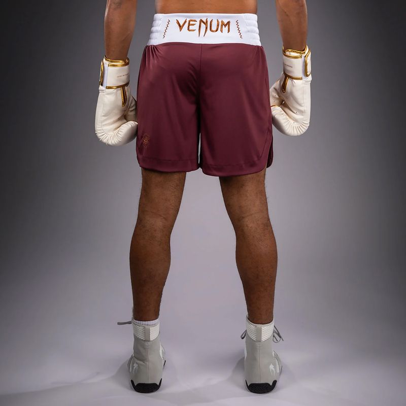Spodenki treningowe męskie Venum Classic Boxing burgundy 3