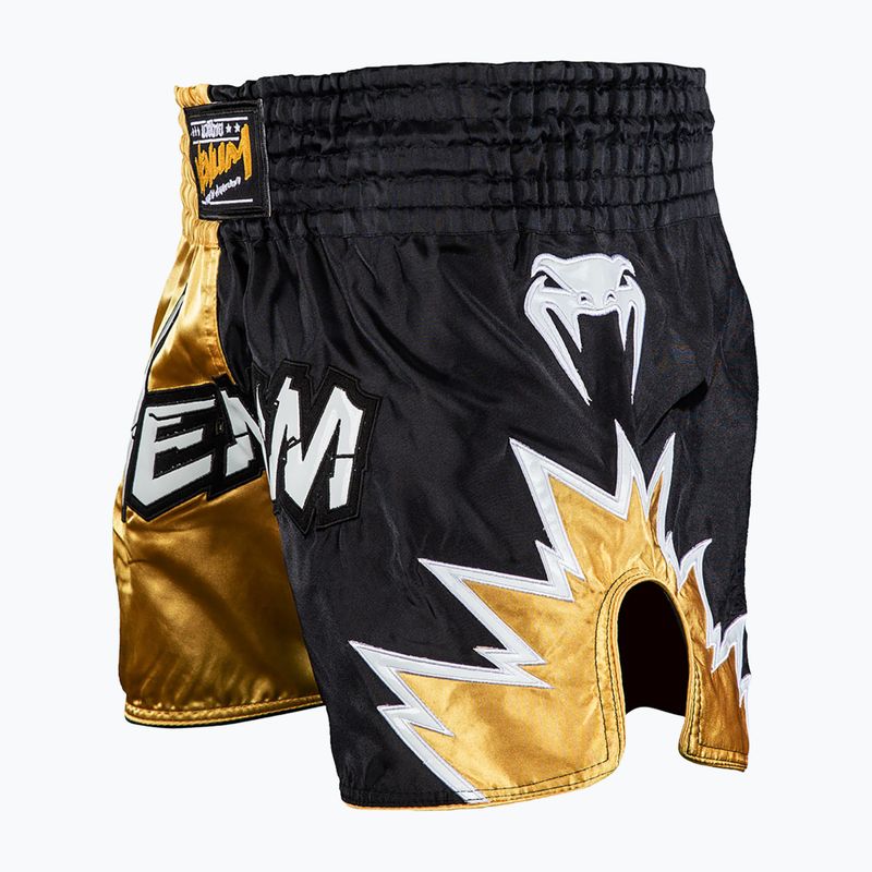 Spodenki treningowe męskie Venum Inferno 2.0 Muay Thai black/gold 4