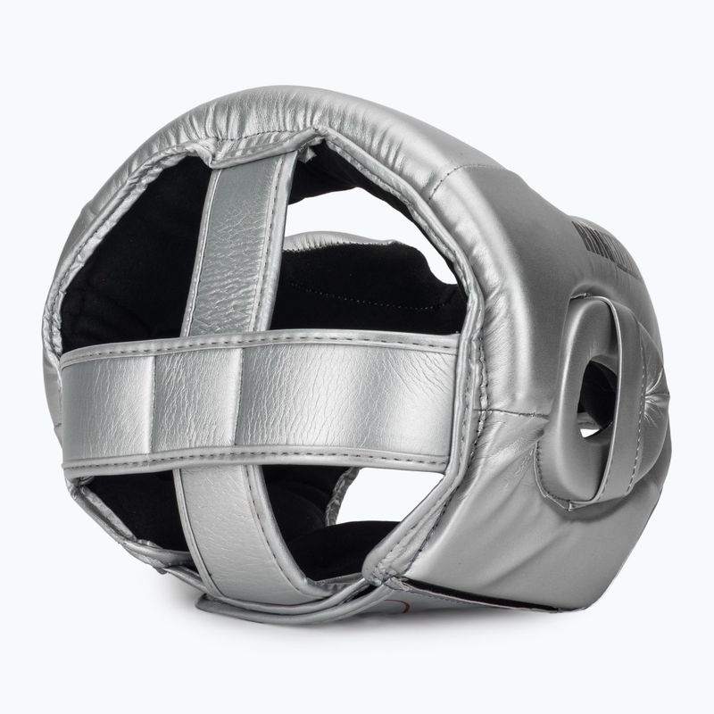Kask bokserski Venum Ringhorns Charger Headgear silver/black 6