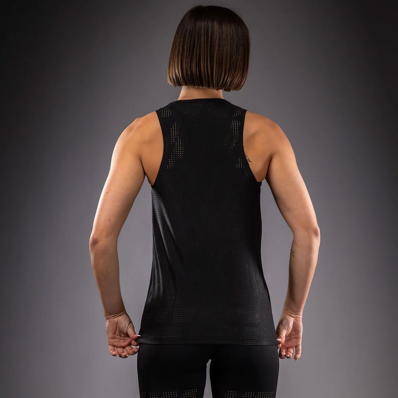 Koszulka damska Venum Lazer Dry Tech black/yellow 3