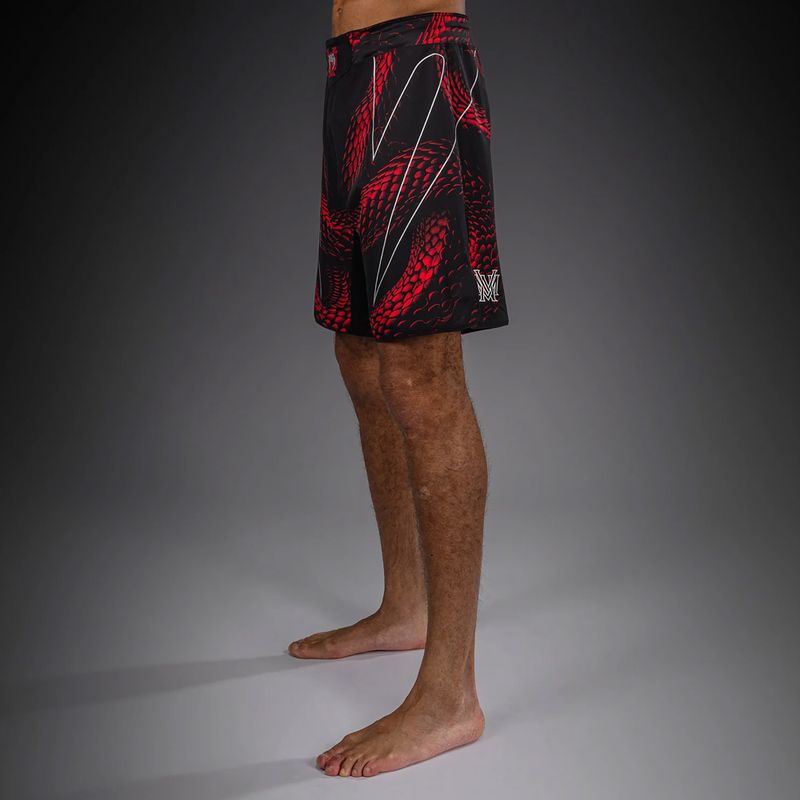 Spodenki treningowe męskie Venum Matupa Fightshorts black/red/silver 4