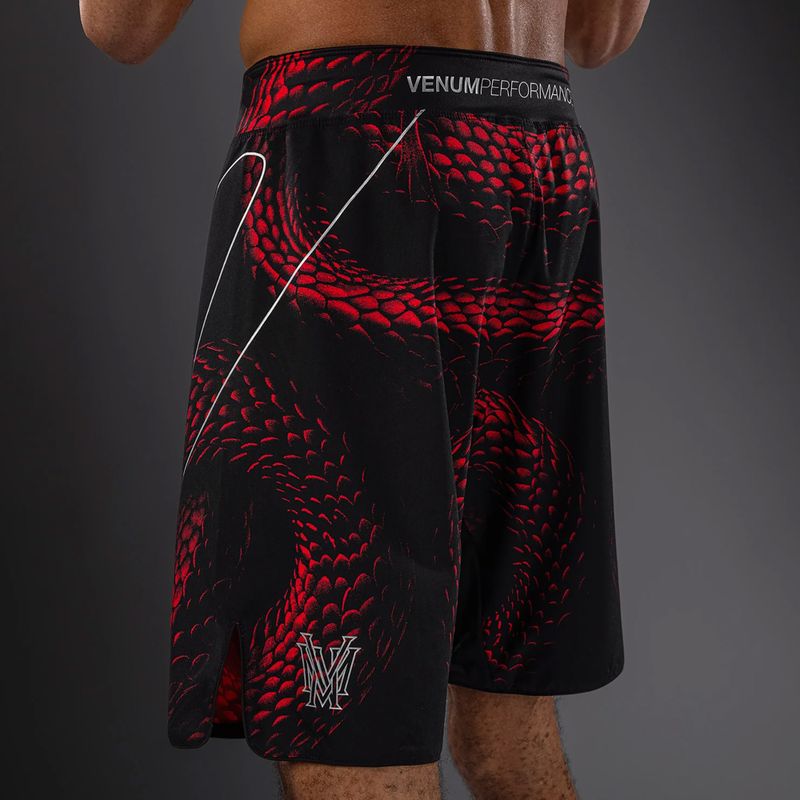 Spodenki treningowe męskie Venum Matupa Fightshorts black/red/silver 5