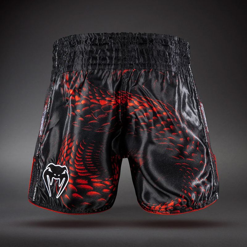 Spodenki treningowe męskie Venum Matupa Muay Thai black/red/silver 2