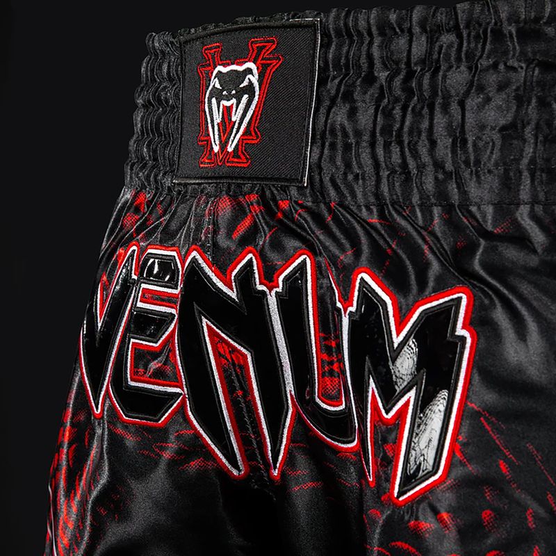 Spodenki treningowe męskie Venum Matupa Muay Thai black/red/silver 5