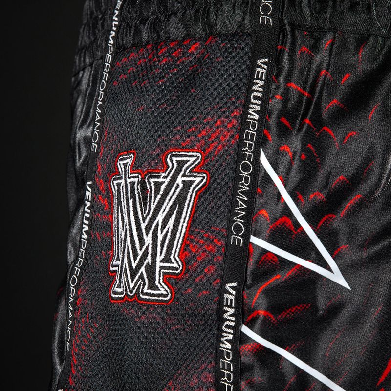 Spodenki treningowe męskie Venum Matupa Muay Thai black/red/silver 6