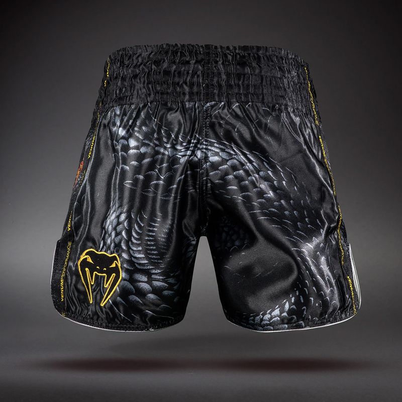 Spodenki treningowe męskie Venum Matupa Muay Thai black/grey/gold 2