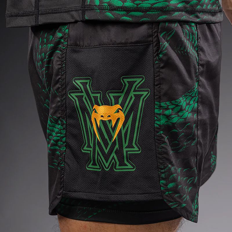 Spodenki treningowe męskie Venum Matupa Training black/green/gold 6