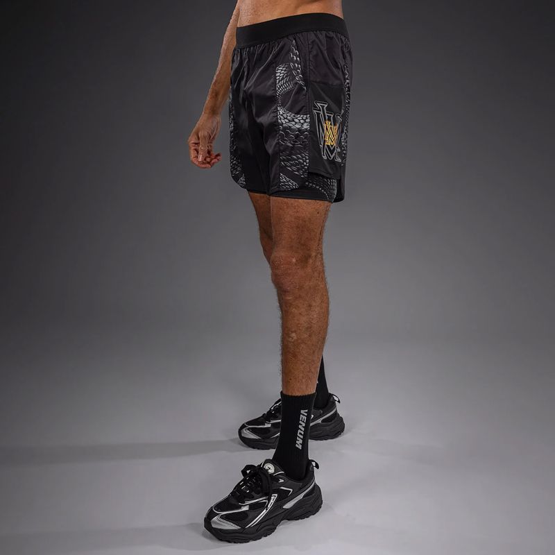 Spodenki treningowe męskie Venum Matupa Training black/grey/gold 4