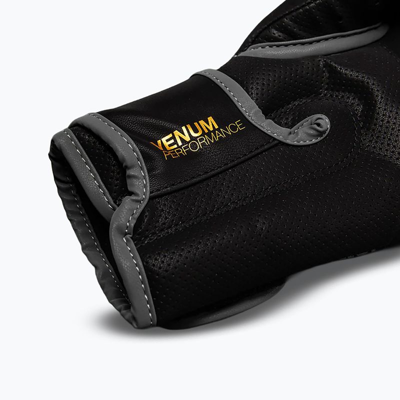 Rękawice bokserskie Venum Matupa Boxing black/grey/gold 5