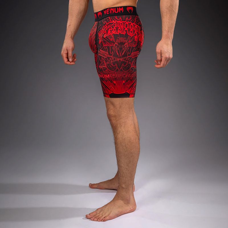 Spodenki treningowe męskie Venum Wolf Atak Vale Tudo Shorts black/red 4