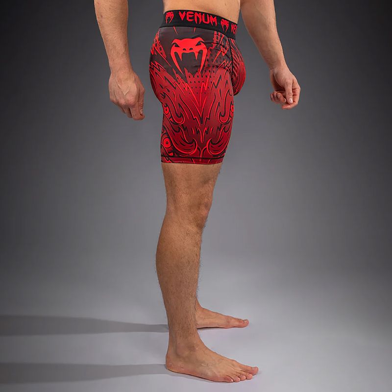 Spodenki treningowe męskie Venum Wolf Atak Vale Tudo Shorts black/red 5