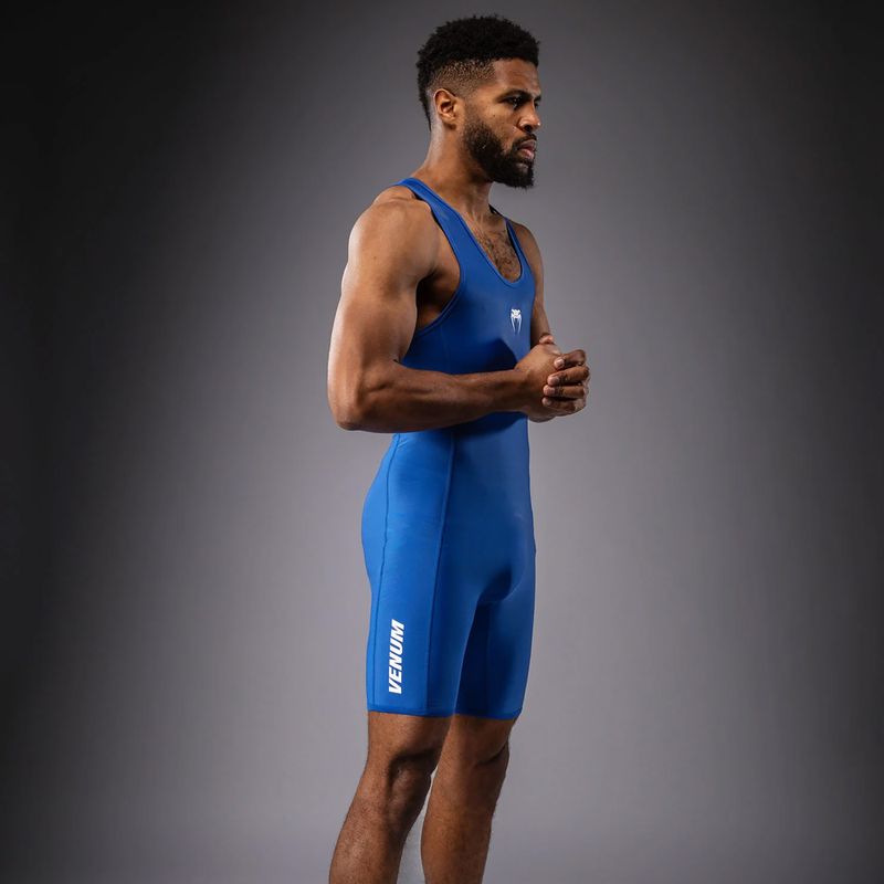Kombinezon męski Venum Challenger Wrestling Singlet blue 4