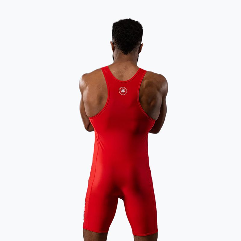 Kombinezon męski Venum Challenger Wrestling Singlet red 2