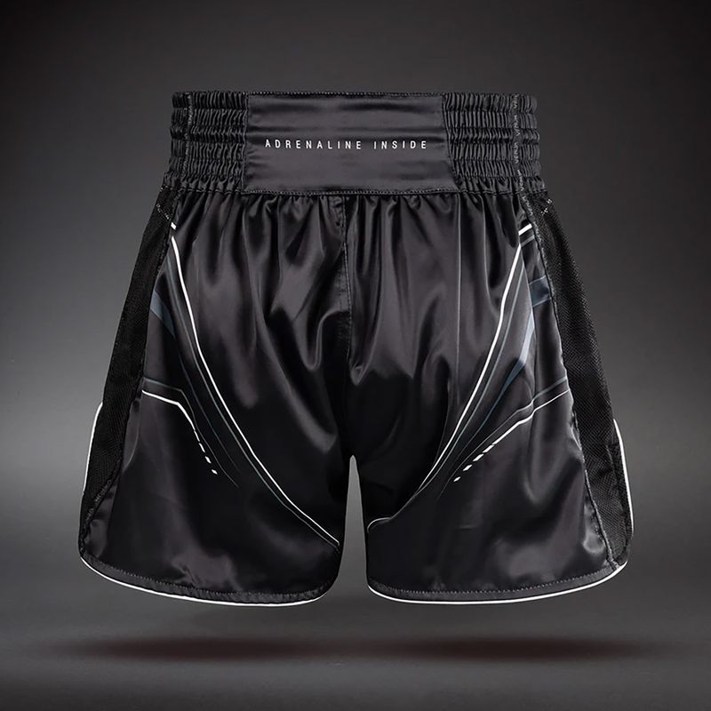 Spodenki treningowe męskie Venum Streamline Muay Thai black/white 2